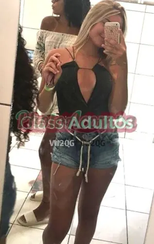 Júlia, loirinha linda e da pele macia, toda assanhadinha na cama., acompanhante em Rio de Janeiro - RJ